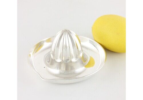 Art Deco Silver Plate Lemon Squeezer. Cocktail Citrus Juicer. 1920