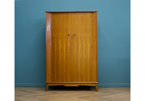 Mid Century Walnut Wardrobe From Alfred Cox, 1950s #1515