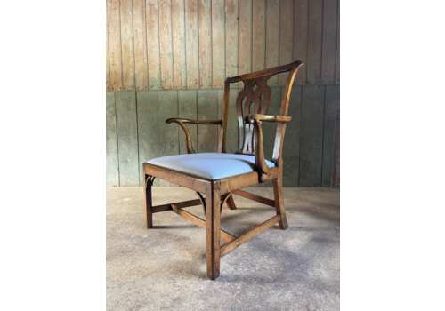 George II Walnut Armchair, 1700s