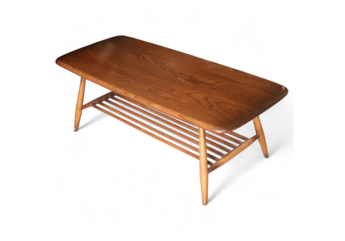 Vintage Ercol Golden Dawn Elm & Beech Coffee Table