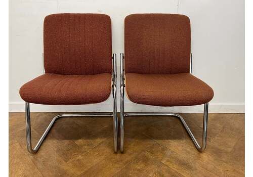 Vintage Gordon Russell Pair Of Side Chairs
