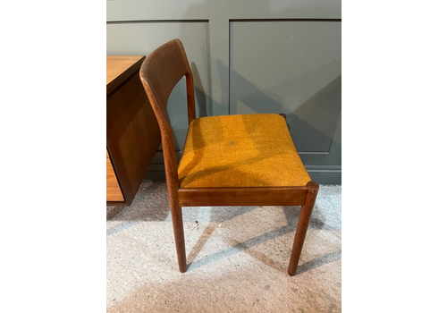 Danish Teak Chair By Joannes Norgaard 1960’s Desk Chair/Dining Chair