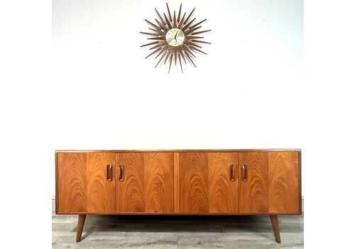 Stylish Mid Century Teak Sideboard/Media Cabinet G Plan Fresco On Legs 60's