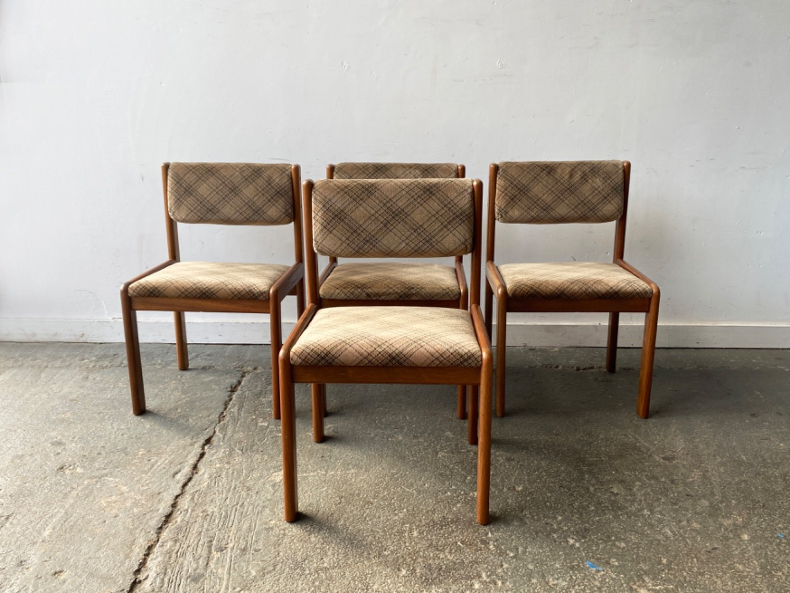Set Of 4 1960’s Mid Century Dining Chairs By G Plan