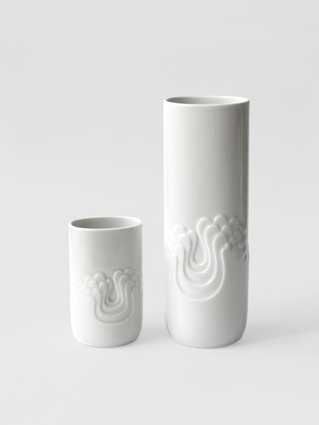Rosenthal Tapio Wirkkala White Porcelain Vases | Tapio Wirkkala