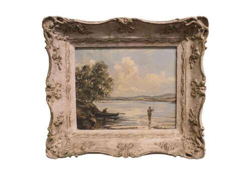 Original Oil Painting By William Ellis Barrington Browne