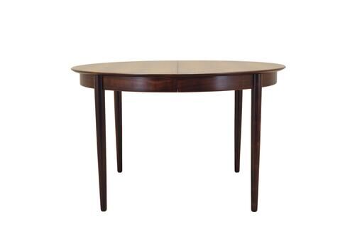 Round Vintage Table Danish Design 1970s  Production Skovby Møbelfabrik