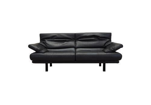 Leather Sofa Alanda, Italian Design, 1980s, Manufacturer: B&B Italia, Designer: Paolo Piva
