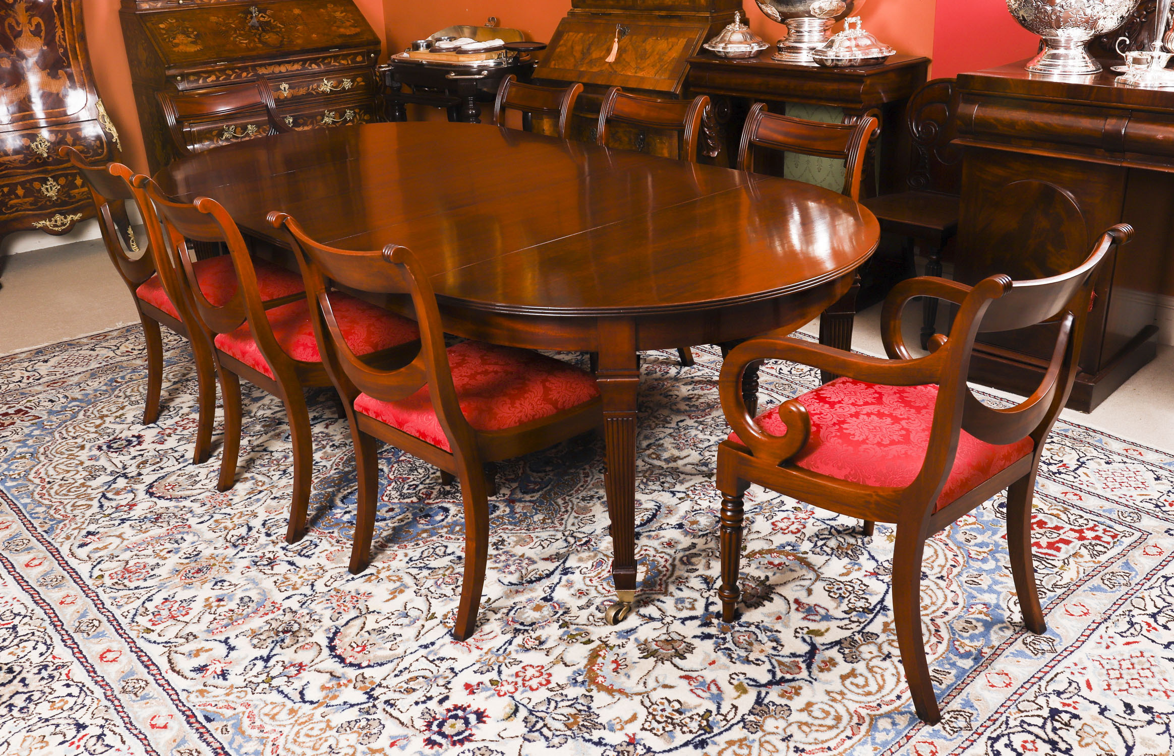 Victorian Extending Dining Table Circa 1890 Swagbackchairs