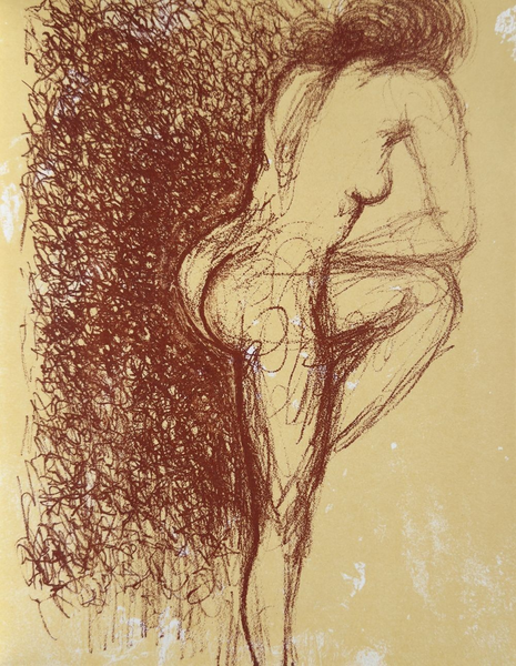 Salvador Dali Original Lithograph 1967 Löpsinger 1178 Gala Nude ...