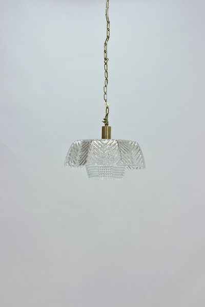 Ceiling Light By Carl Erlund For Orrefors 1960s