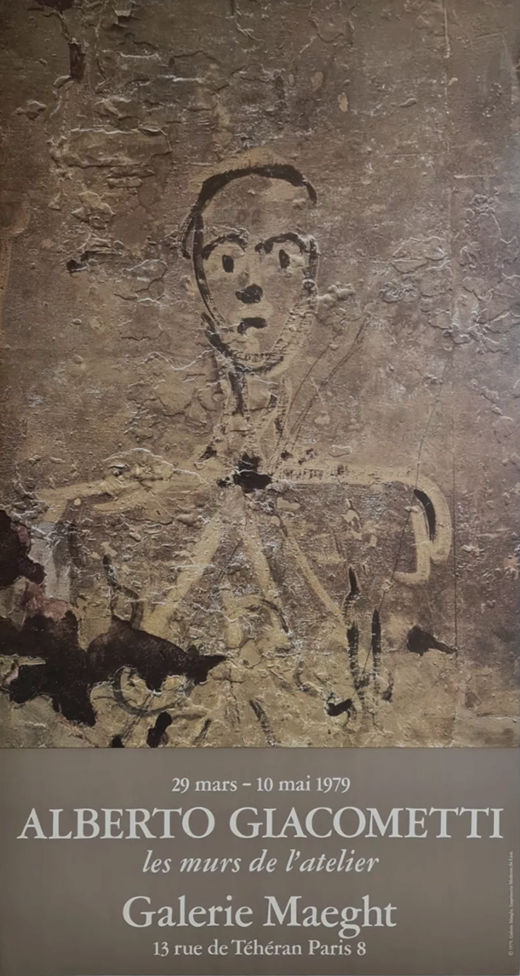 Alberto Giacometti Expo 1979 Gallery Maeght Les Wurs De L