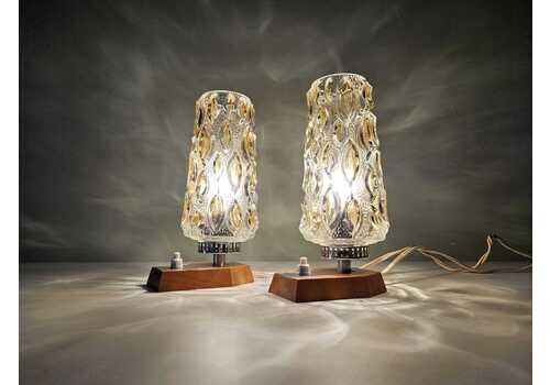 Vintage Bedside Lamps Pair / Desk Lamps / 60's / Mid Century Modern
