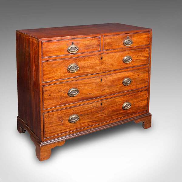 Antique Gentleman’s Tallboy, Chest Of Drawers, Country House, Georgian ...