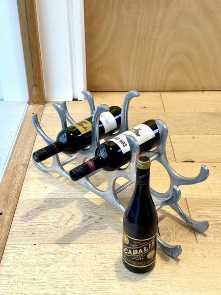 \"Michael Noll\" メタル ワインラック ヴィンテージ オブジェ Michael noll wine rack - Etsy 日本