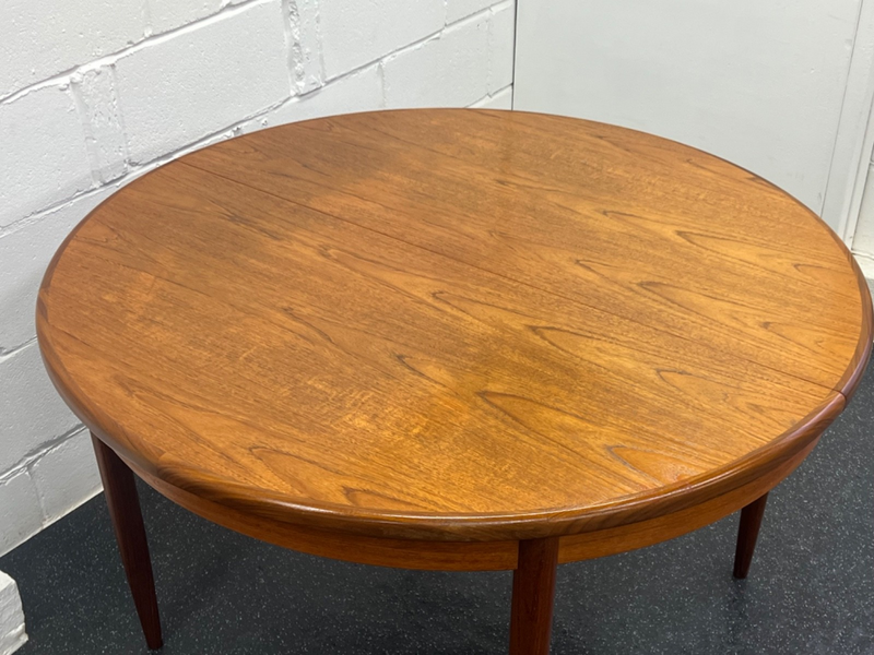 Vintage G Plan Table Round Extending Midcentury Retro Teak