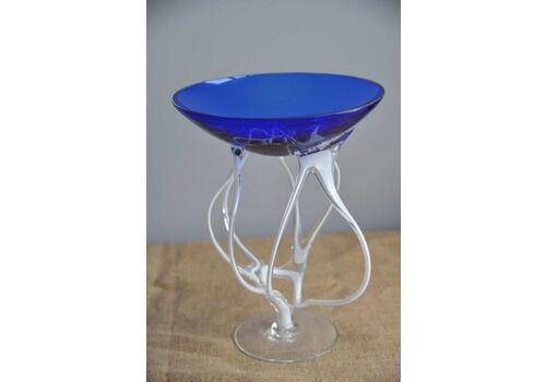 Polish Studio Glass Squid Bowl