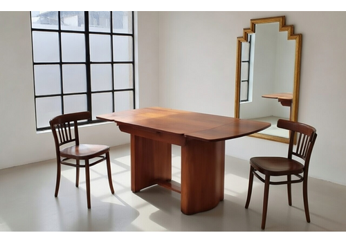 Walnut Extending Art Deco Dining Table