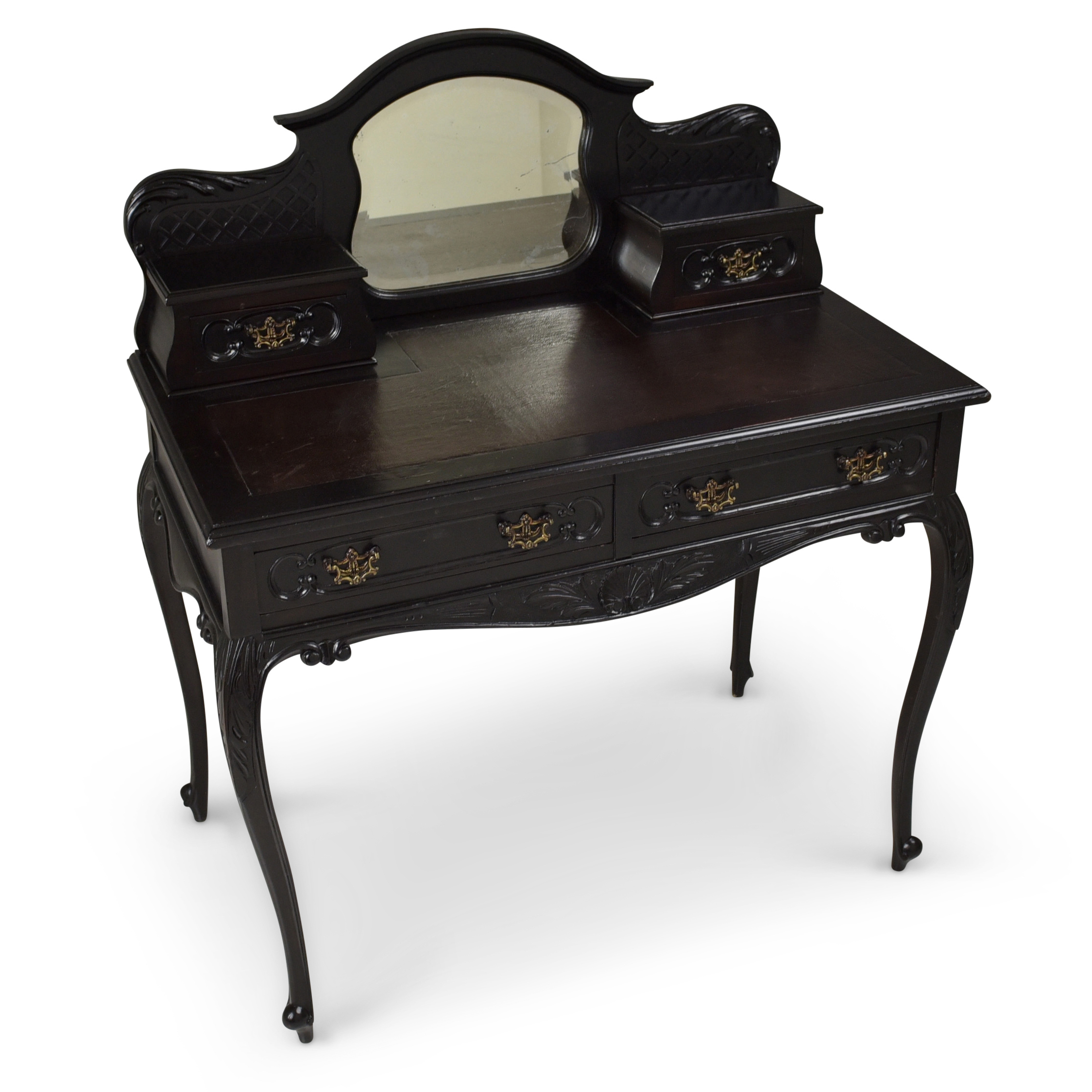 Black Vintage Dressing Table | Vinterior Black Vintage Dressing Table | Vinterior