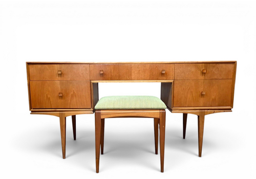 McIntosh Teak Desk And Matching Footstool Mid Century Mid Century C1960s Rare