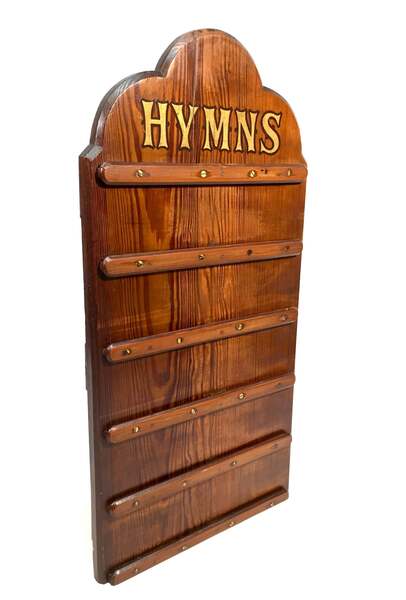 Antique Large Wooden Church Used Hymn Board / Early 20th Century / C ... - Reclaimed Wood Wall Decals