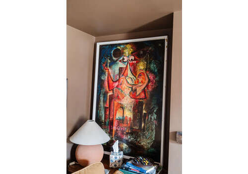 1964 Original Pop Art Oil Painting