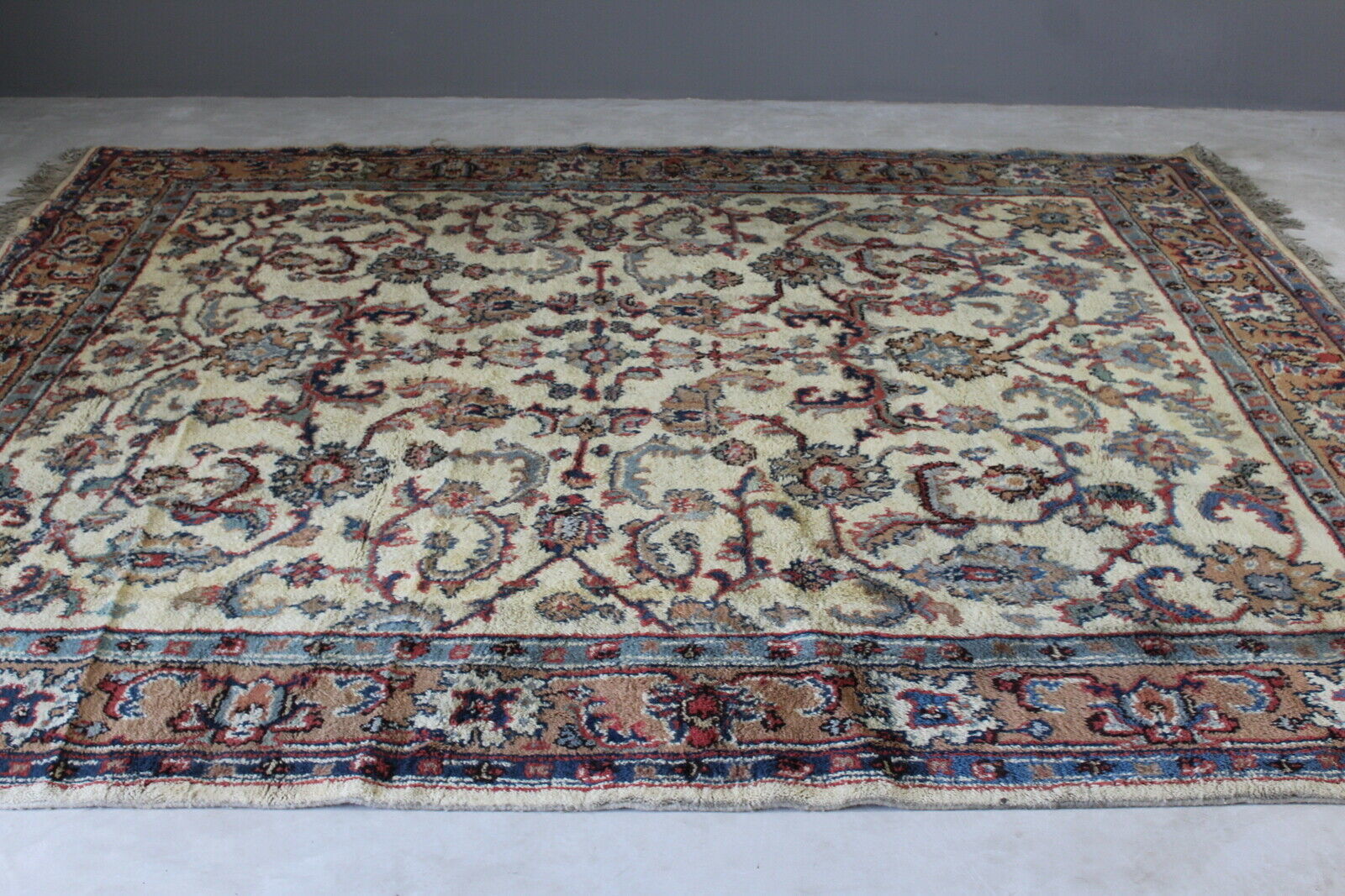 Large Indian Wool Rug Carpet Cream Vinterior Large Indian Wool Rug Carpet Cream