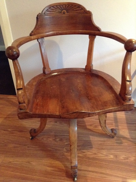 Victorian Swivel Oak Desk Chair Vinterior Victorian Swivel Oak Desk Chair Vinterior