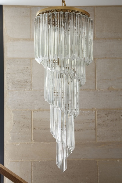 Spiral Chandelier by Venini Murano, Italy | Spiral Chandelier by Venini Murano, Italy |