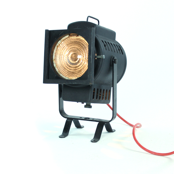Theatre Spotlight Free Standing Floor Table Lamp Czechoslovakia 1960s