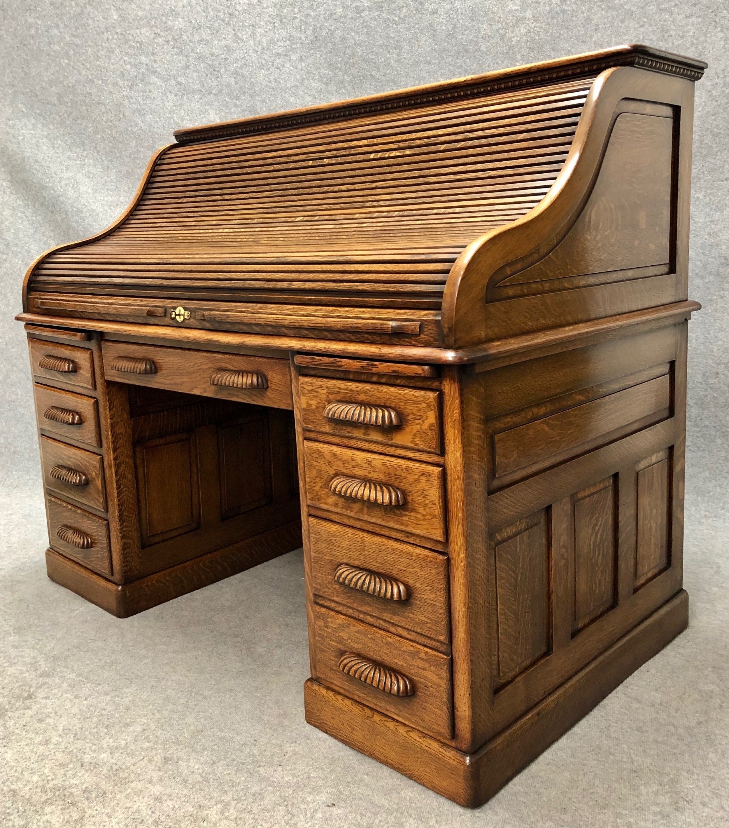Superb Angus Of London Roll Top Desk