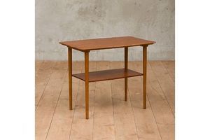 Thumb organic shape coffee table with a shelf 0