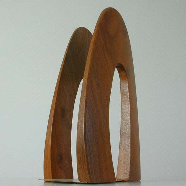 Midcentury Scandinavian Modern Teak And Scandinavian Modern Teak, Brass, and