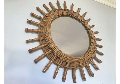 Sunburst Mirror Vintage Mirrors Retro