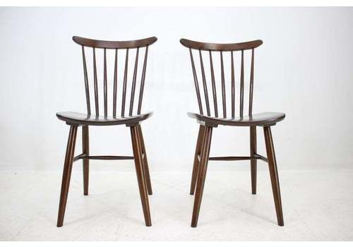 Set Of Four Scandinavian Style Dining Chairs, 1960s