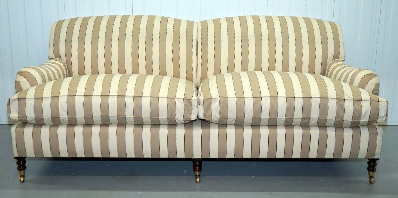 Gorgeous George Smith Sofa With Feather Filled Cushions Gorgeous George Smith Sofa With Feather