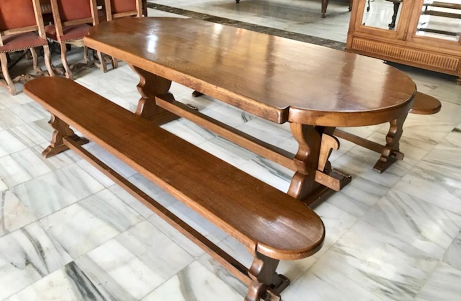 98 Large Dining Table And Bench Set Idea