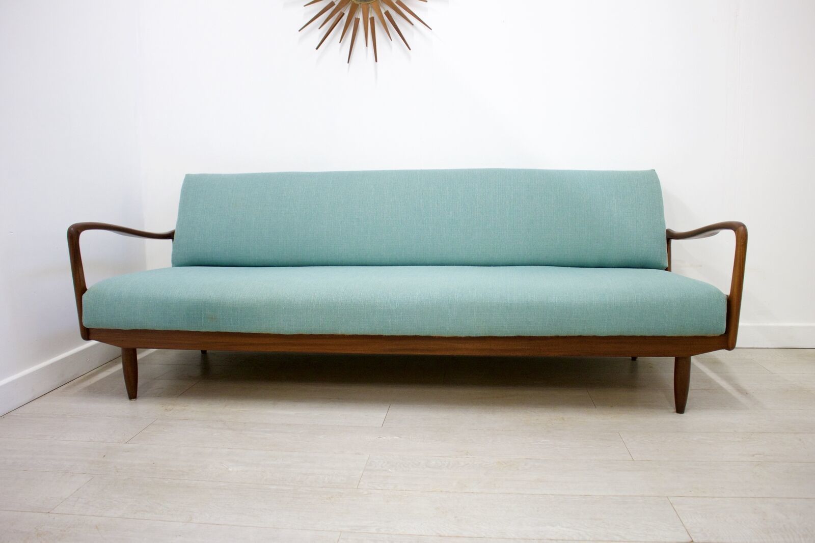 Mid Century Retro Teak Sofa Bed By Greaves & Thomas Greaves & Thomas