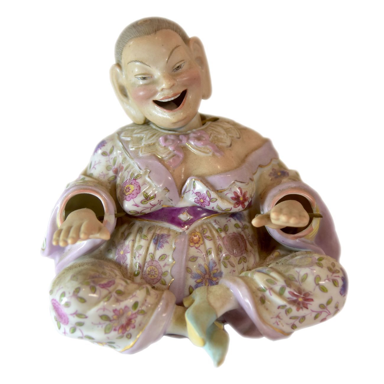 Chinese Magot In 19th Century Porcelain Chinese Figurine | Vinterior