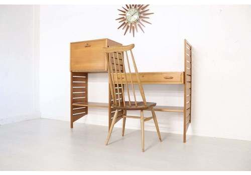Antique Shelving Mid Century Shelf Vintage Bookcases Shelves