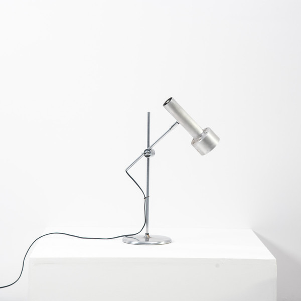 Omi Swiss Brushed Chrome Desk Lamp Vinterior Omi Swiss Brushed Chrome Desk Lamp Photo 1