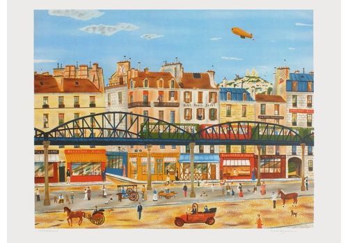 Dan Gandre Paris   The Aerial Metro 1985
