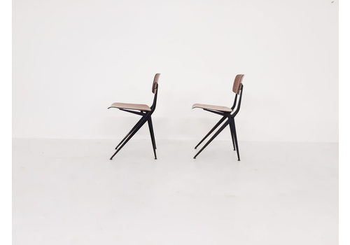 Ynske Kooistra For Marko Industrial School Chair, The Netherlands 1960s