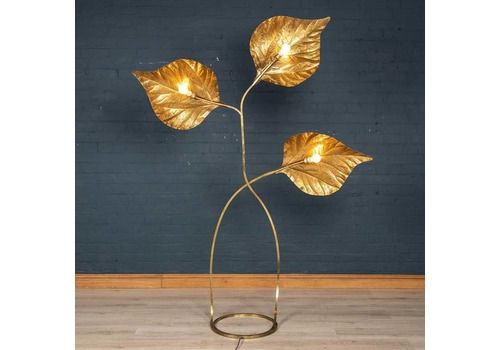 20th Century Italian Three Leaf Floor Lamp By Tommaso Barbi C.1970