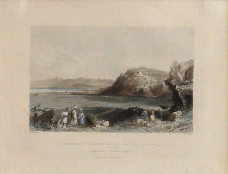 Bartlett Wh Etching In Colors Zarephath Or Zarapha The Ancient Sarepta