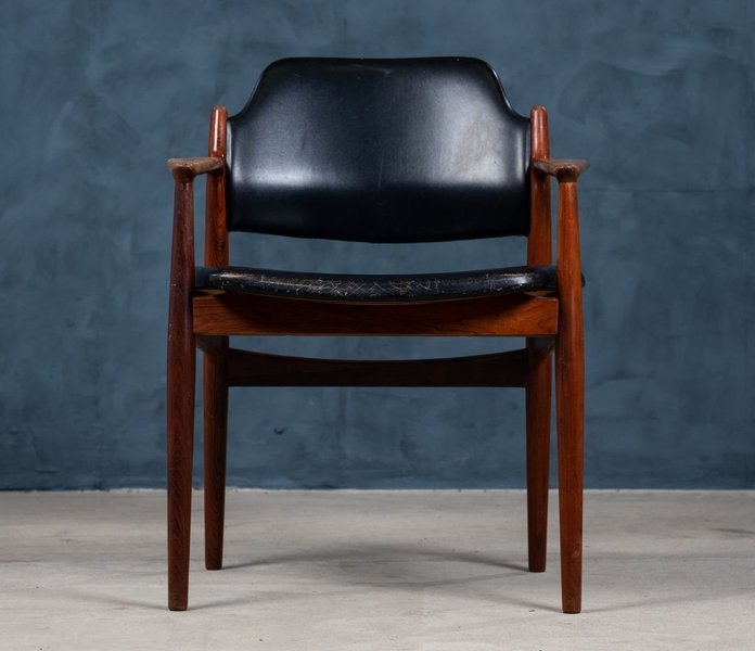 Mid Century Danish Rosewood Armchair By Arne Vodder, 1960s | Arne