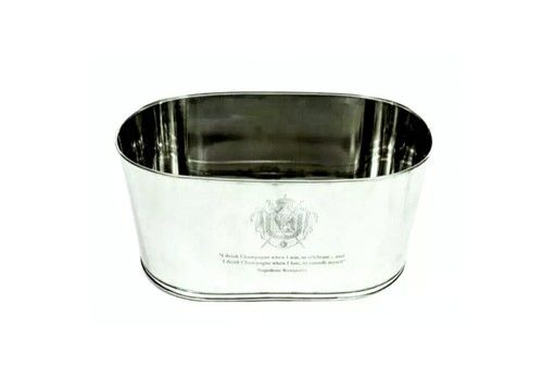 Lily Bollinger / Napoleon Bonaparte Quote Champagne Cooler / Champagne Bucket