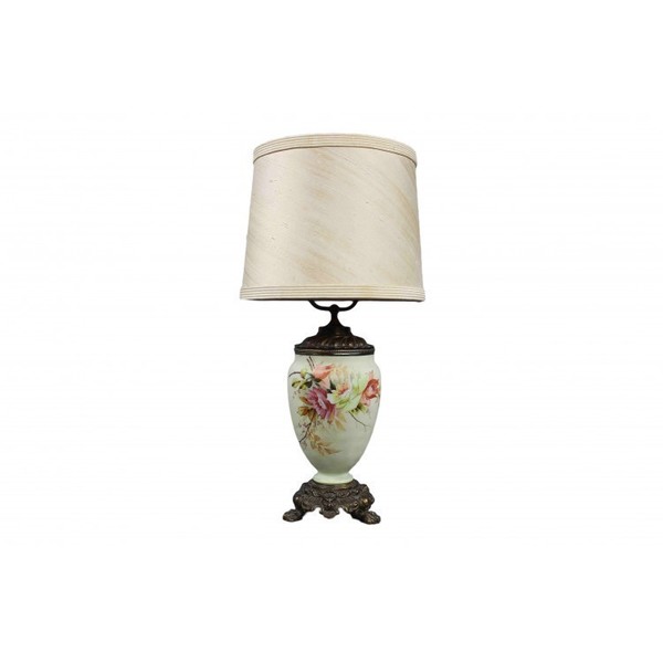 Antique Brass Table Lamp, 1970s photo furniture