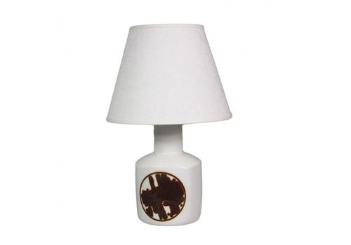 Danish Retro Porcelain Lamp For B&G Manufacture