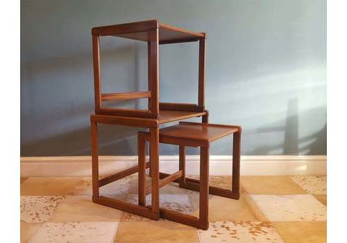 E Gomme For G Plan Teak Nest Of Three Tables.